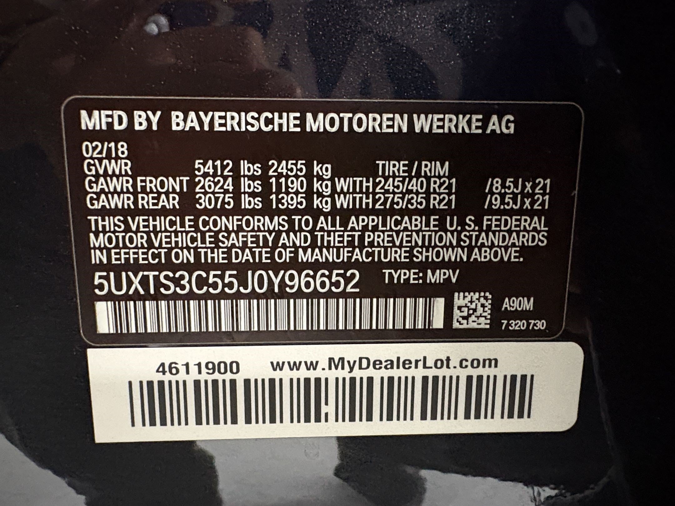 Used 2018 BMW X3 M40i AWD/4WD image 26