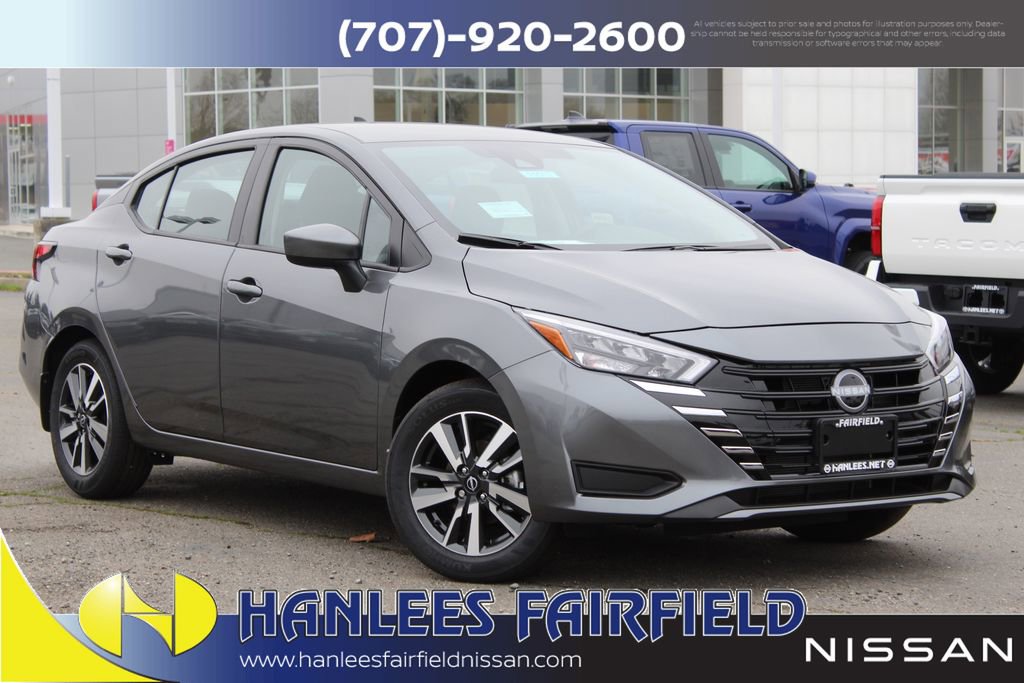 New 2025 Nissan Versa SV w/ Trunk Package FWD image 1