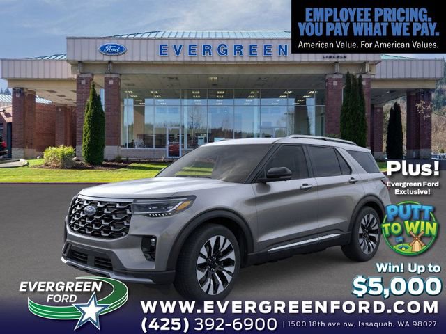 New 2026 Ford Explorer Platinum w/ LUX Leather Package AWD/4WD image 1