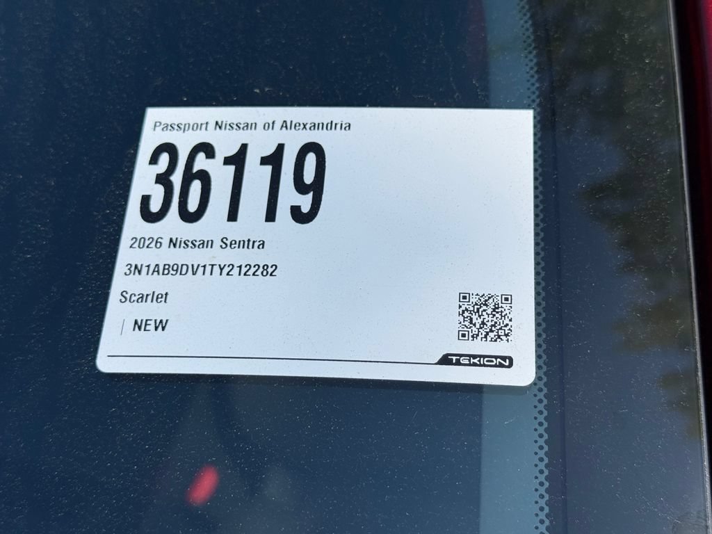 New 2026 Nissan Sentra SR w/ Floor Mat Package FWD image 25