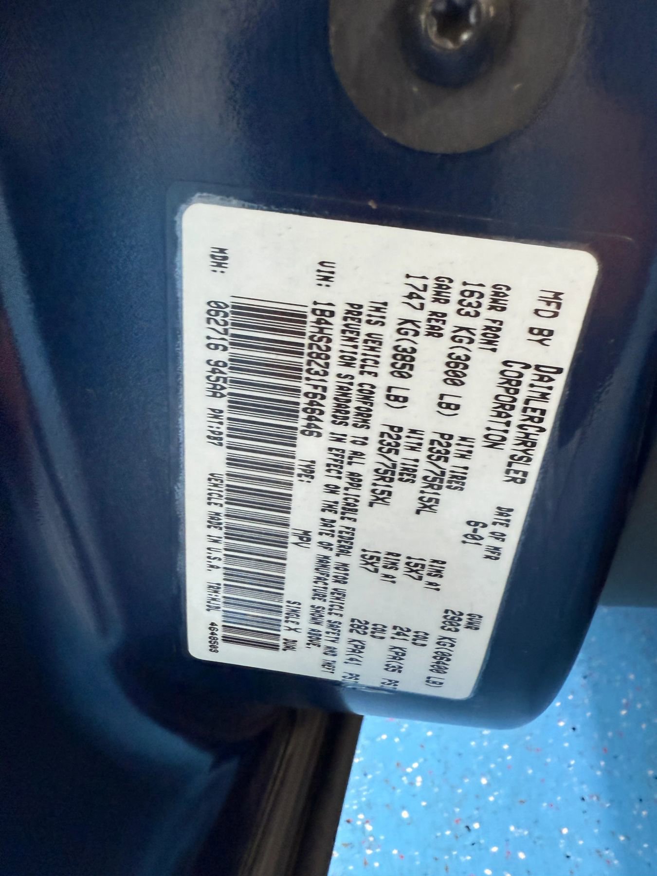 Used 2001 Dodge Durango R/T image 37