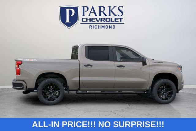 New 2026 Chevrolet Silverado 1500 Custom w/ Turbomax Blackout Package AWD/4WD image 8