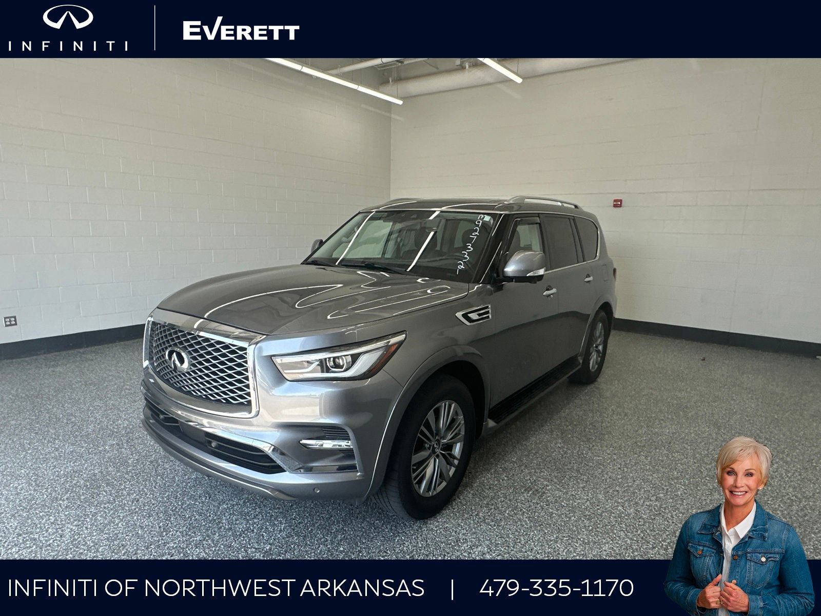 Used 2021 INFINITI QX80 Luxe w/ Cargo Package