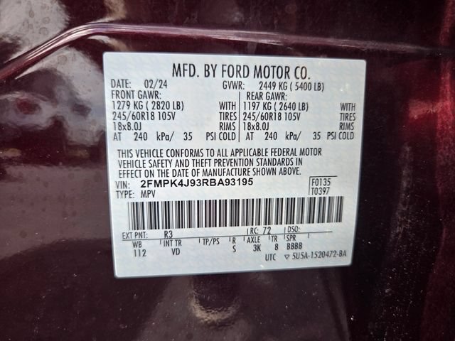 Used 2024 Ford Edge SEL AWD/4WD image 19