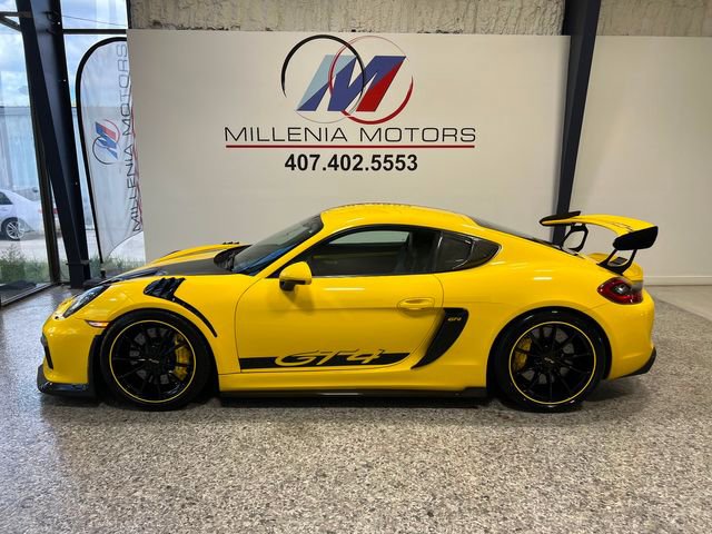 Used 2016 Porsche Cayman GT4 w/ Sport Chrono Package