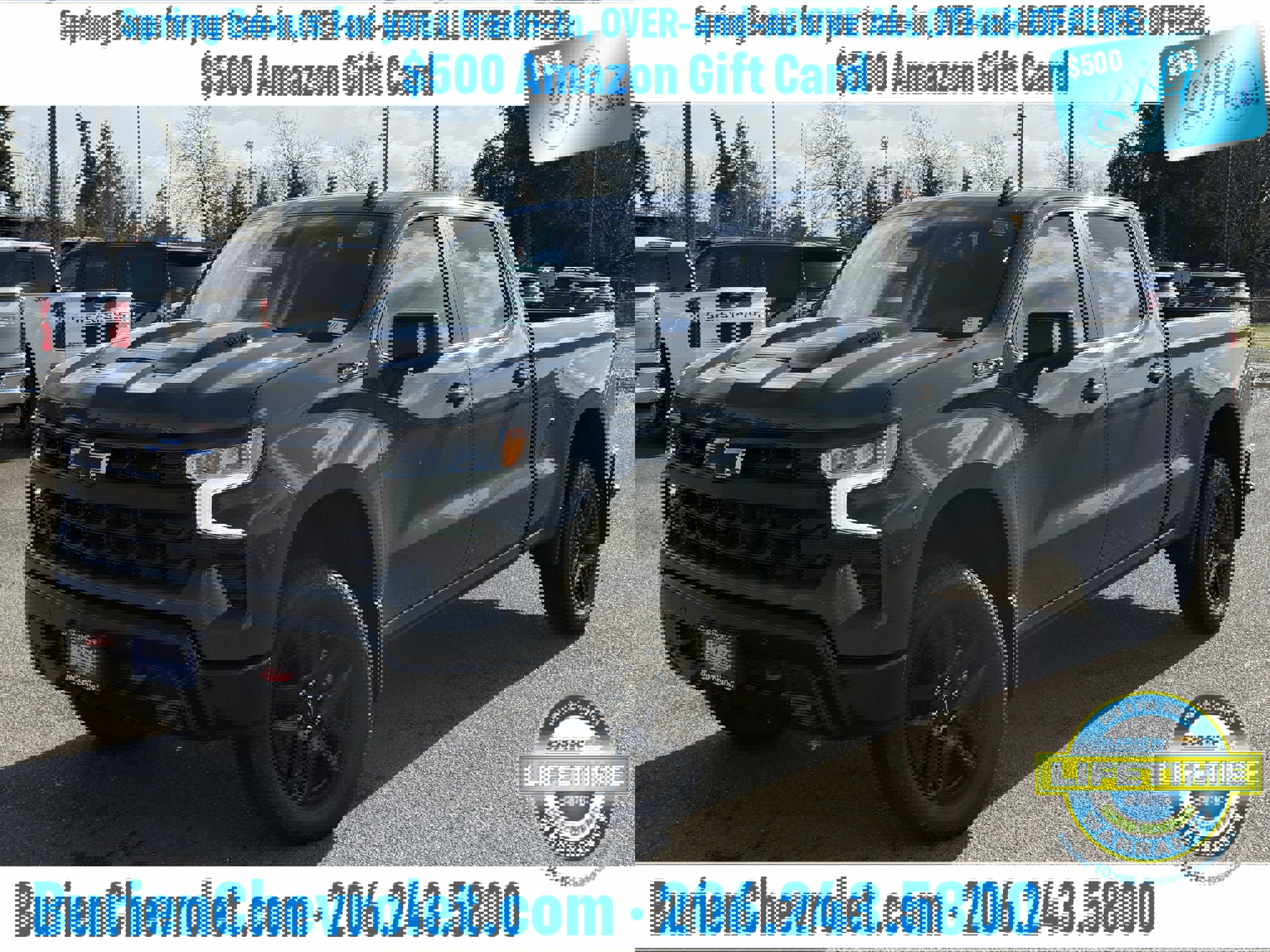 New 2026 Chevrolet Silverado 1500 LT Trail Boss w/ Safety Package image 1