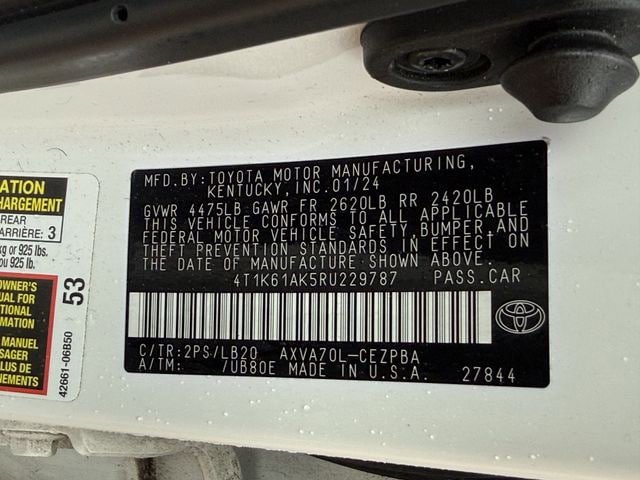 Used 2024 Toyota Camry XSE FWD image 34