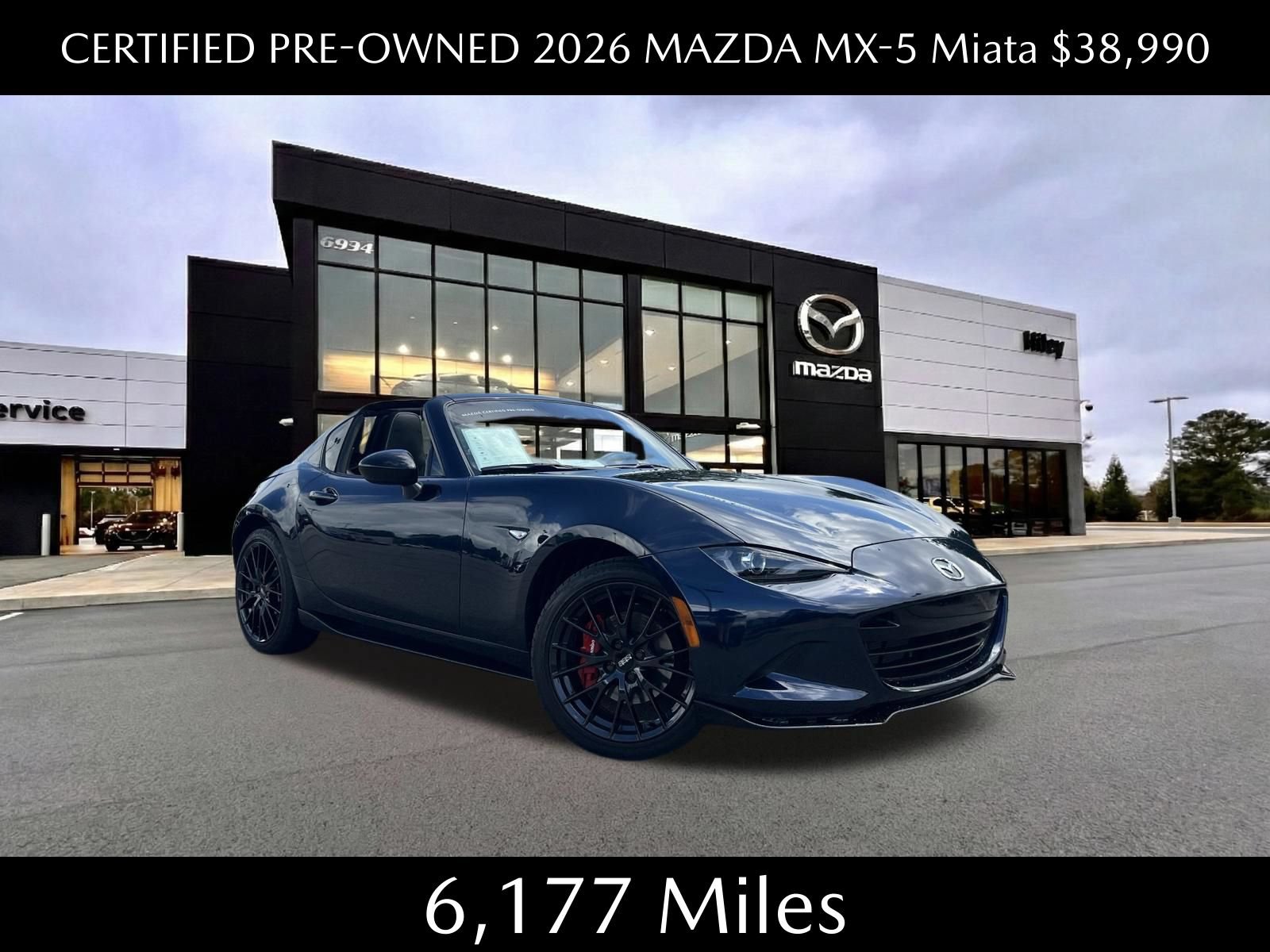 Certified 2026 MAZDA MX-5 Miata RF Club RWD 360° Tour