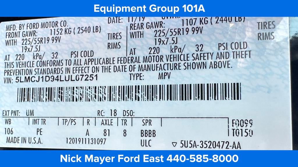 Used 2020 Lincoln Corsair AWD w/ Premium Package image 11