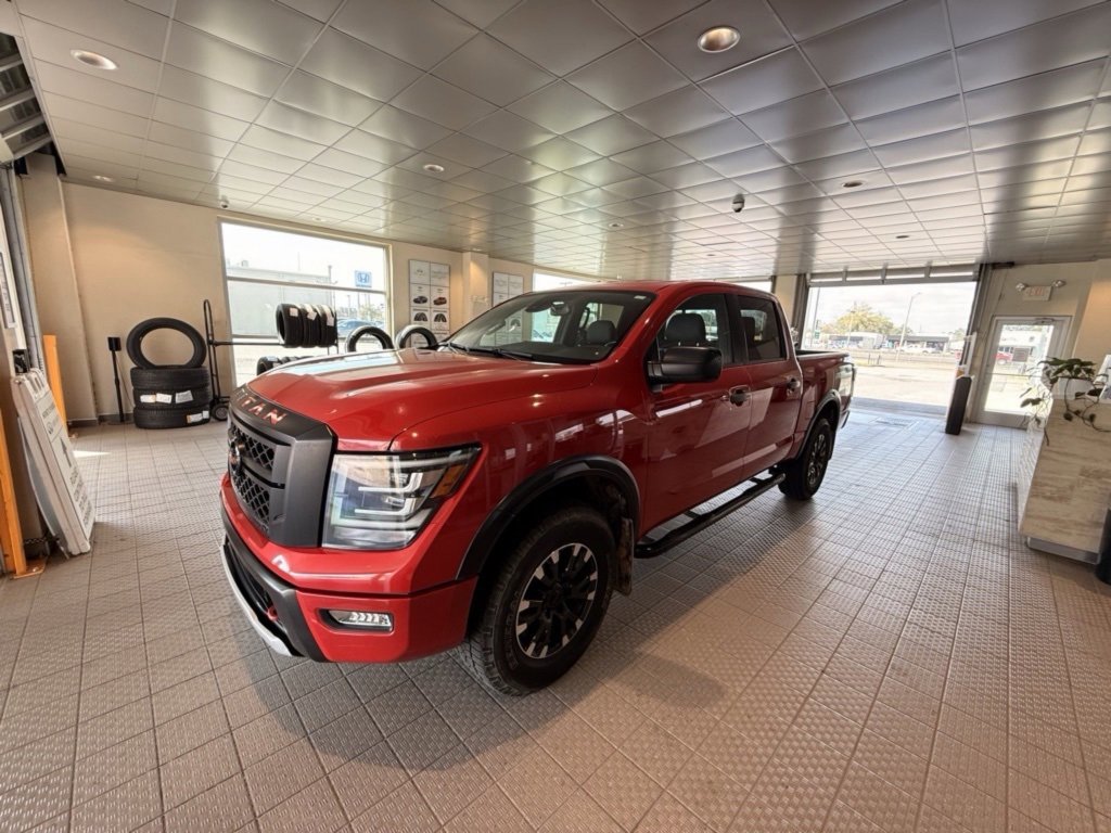 Used 2022 Nissan Titan PRO-4X w/ Off Road Protection Package image 3
