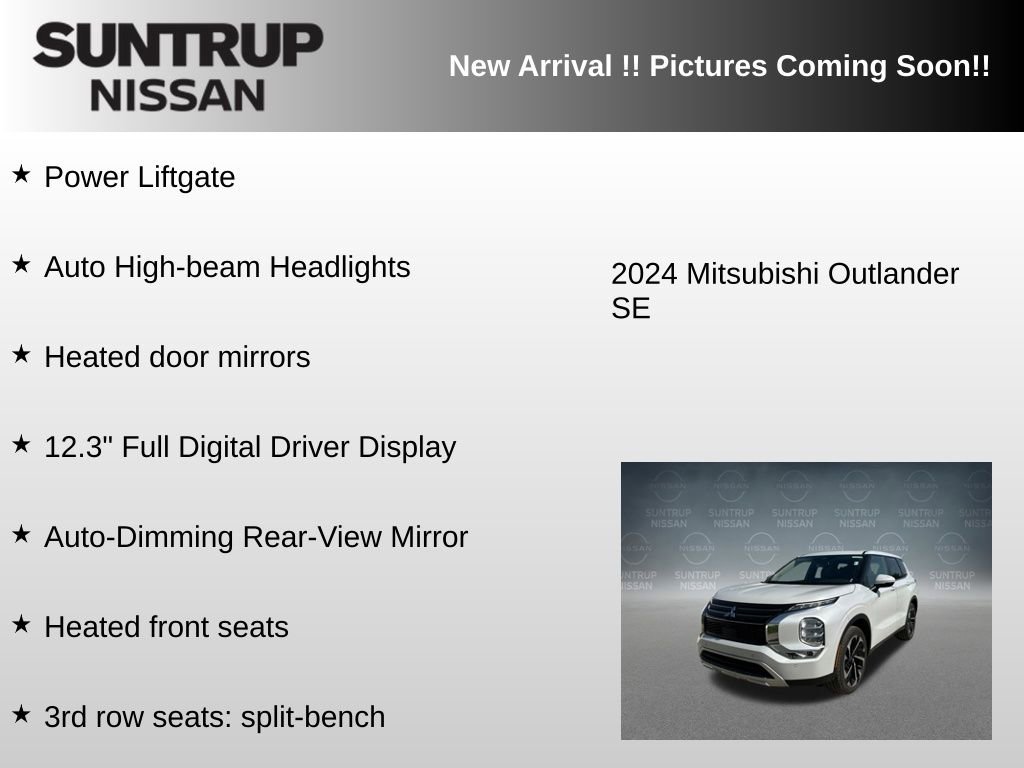 Used 2024 Mitsubishi Outlander SE FWD image 11