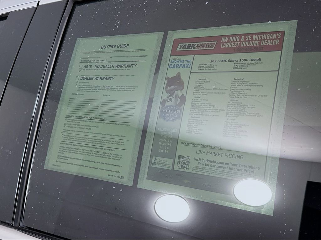 Used 2023 GMC Sierra 1500 Denali w/ Denali Reserve Package image 15