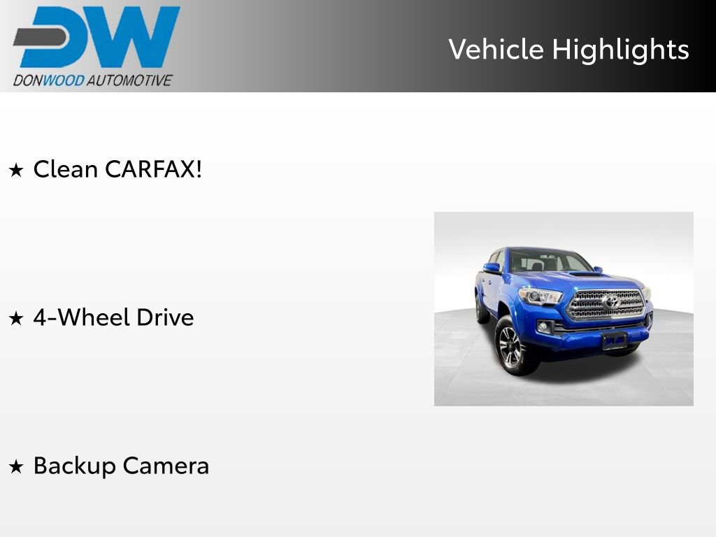 Used 2017 Toyota Tacoma TRD Sport w/ Premium & Technology Package AWD/4WD image 6