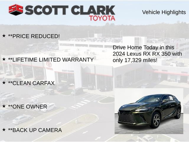 Used 2024 Lexus RX 350 FWD image 12