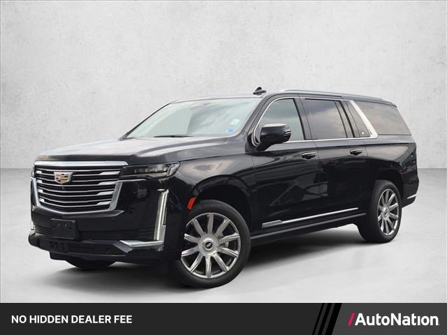 Used 2021 Cadillac Escalade ESV Premium Luxury Platinum w/ Heavy-Duty Trailer Package