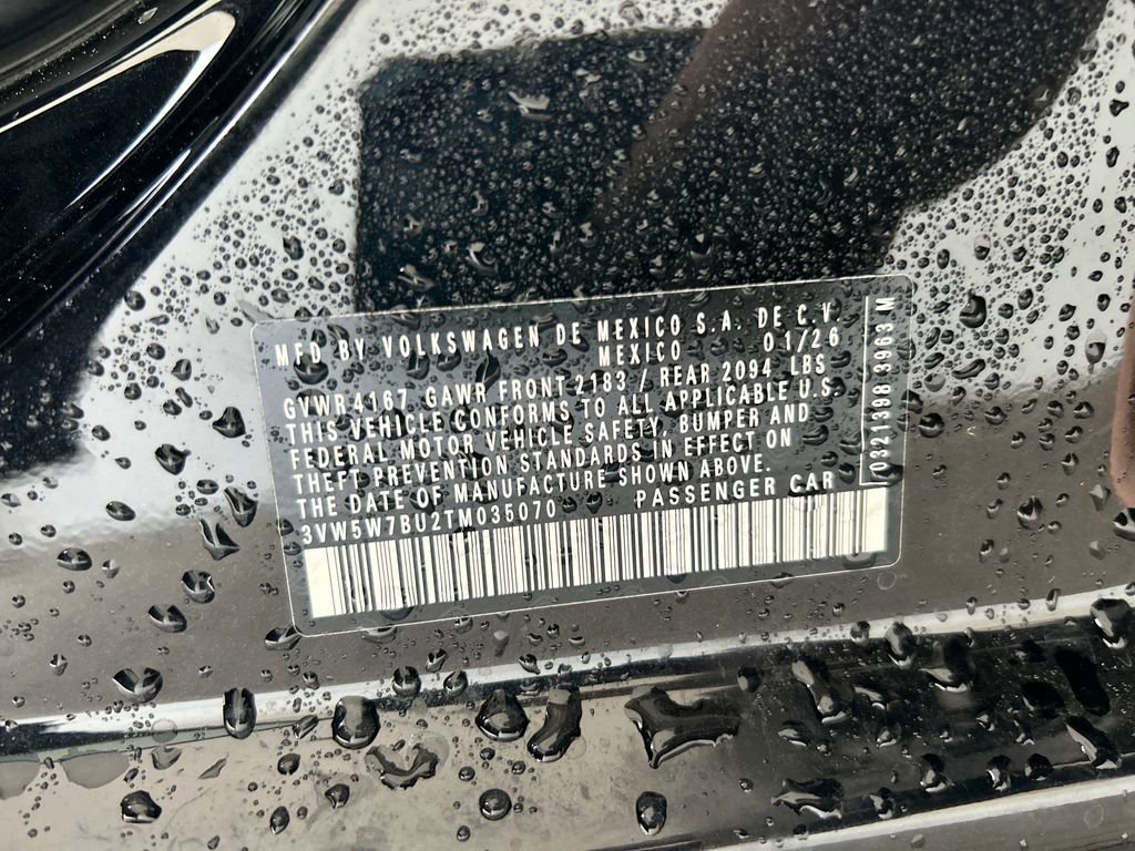 New 2026 Volkswagen Jetta S image 37