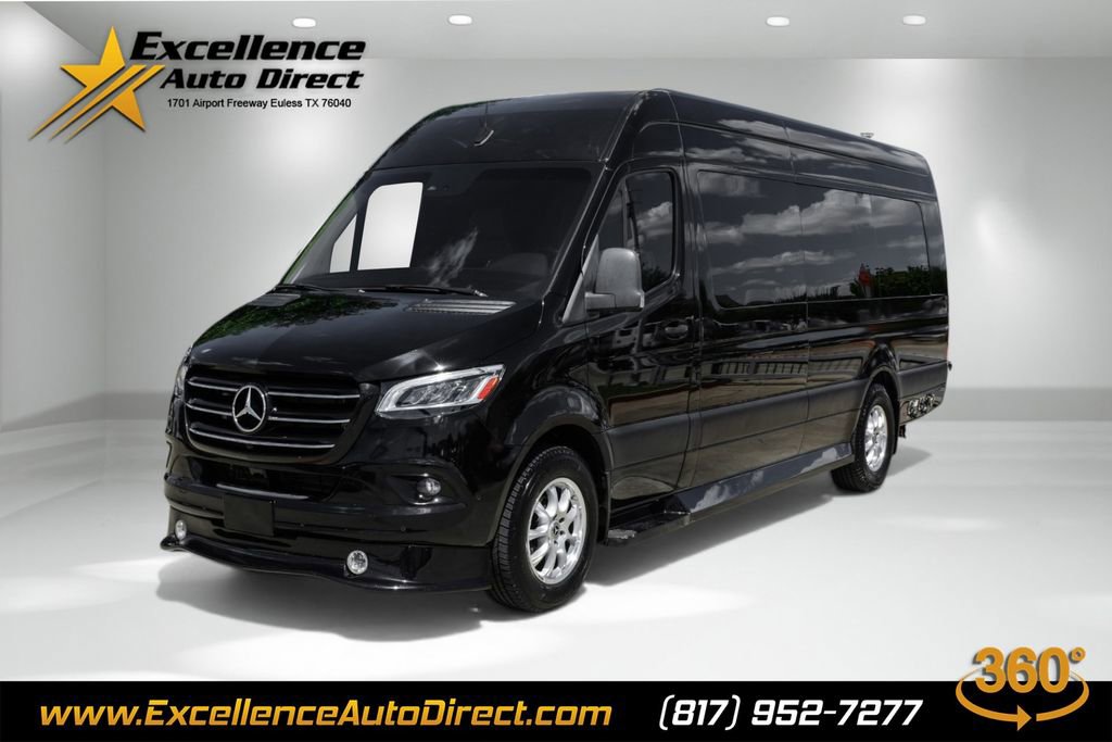 Used 2020 Mercedes-Benz Sprinter 3500 w/ Windows All Around Package image 1
