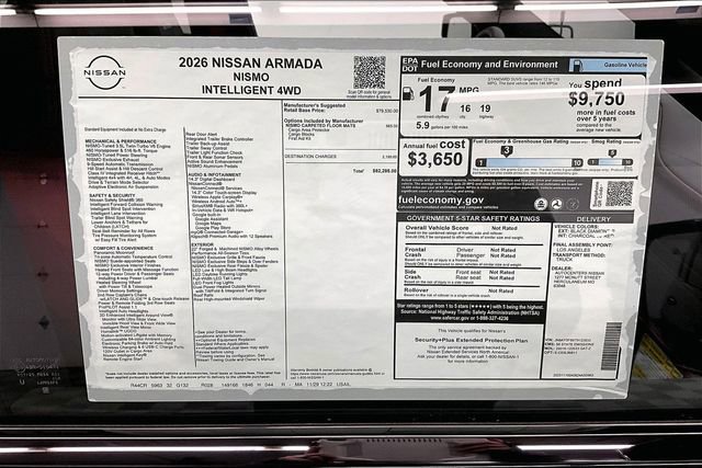 New 2026 Nissan Armada NISMO image 41