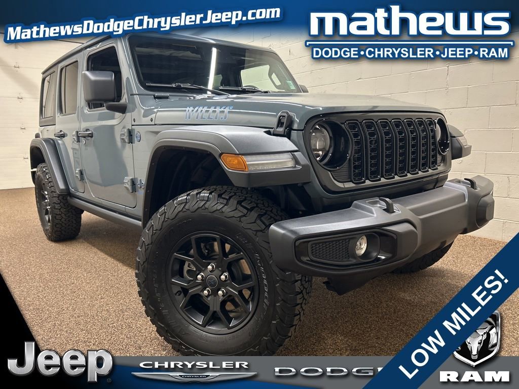 Used 2025 Jeep Wrangler Unlimited Sport S 4xe AWD/4WD video 1