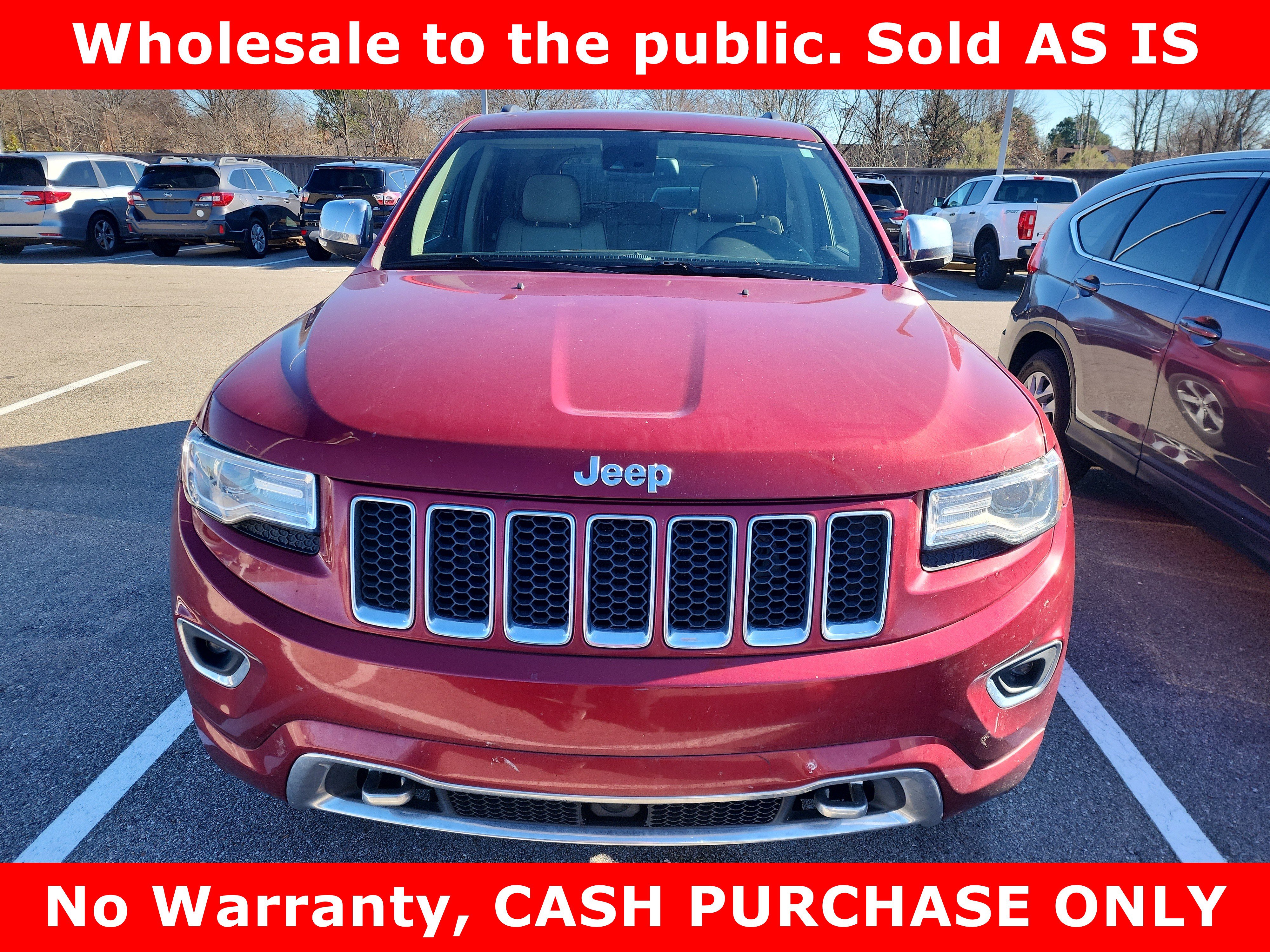 Used 2014 Jeep Grand Cherokee Overland w/ Advanced Technology Group image 3