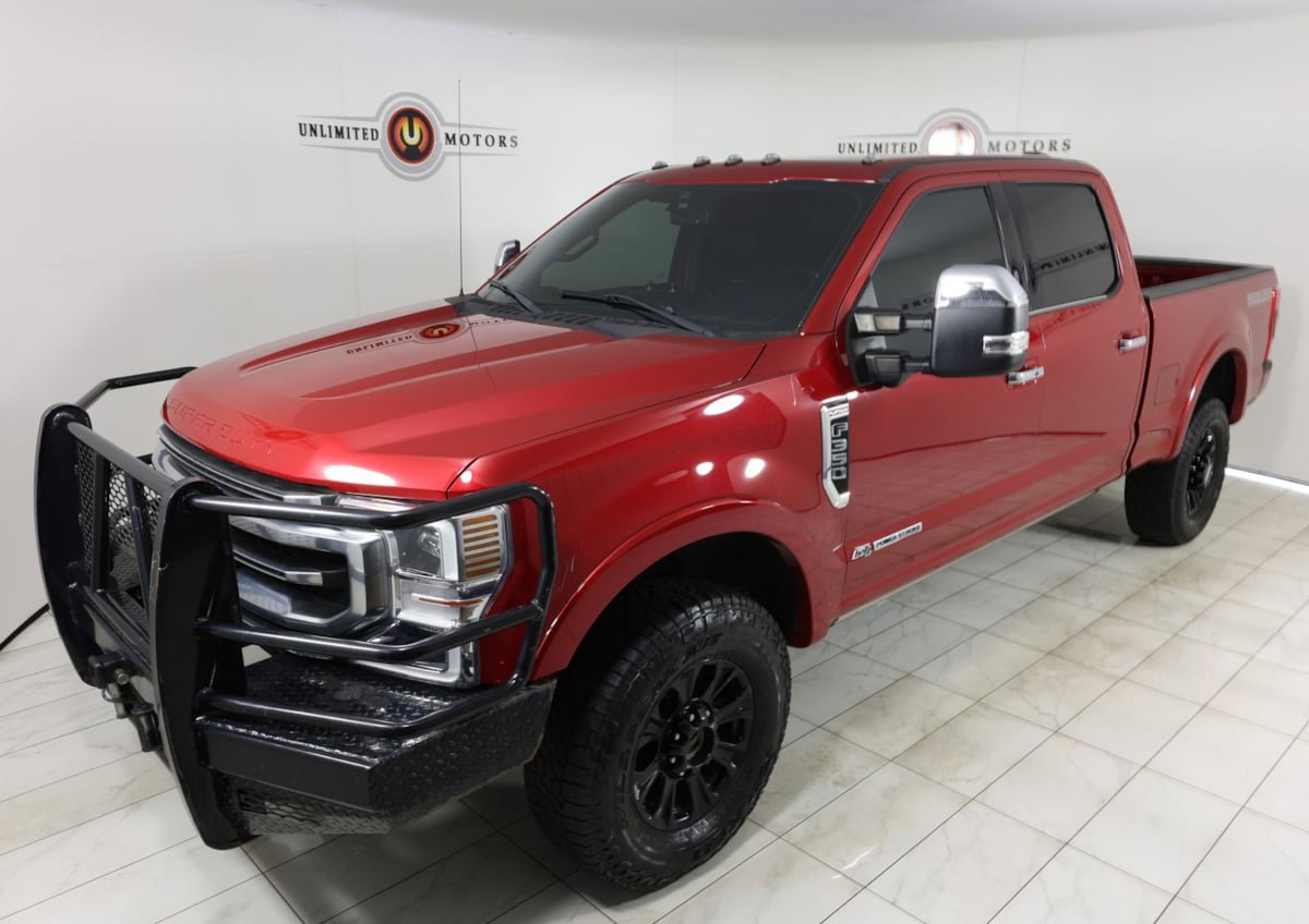 Used 2021 Ford F350 Platinum w/ Tremor Off-Road Package AWD/4WD image 35