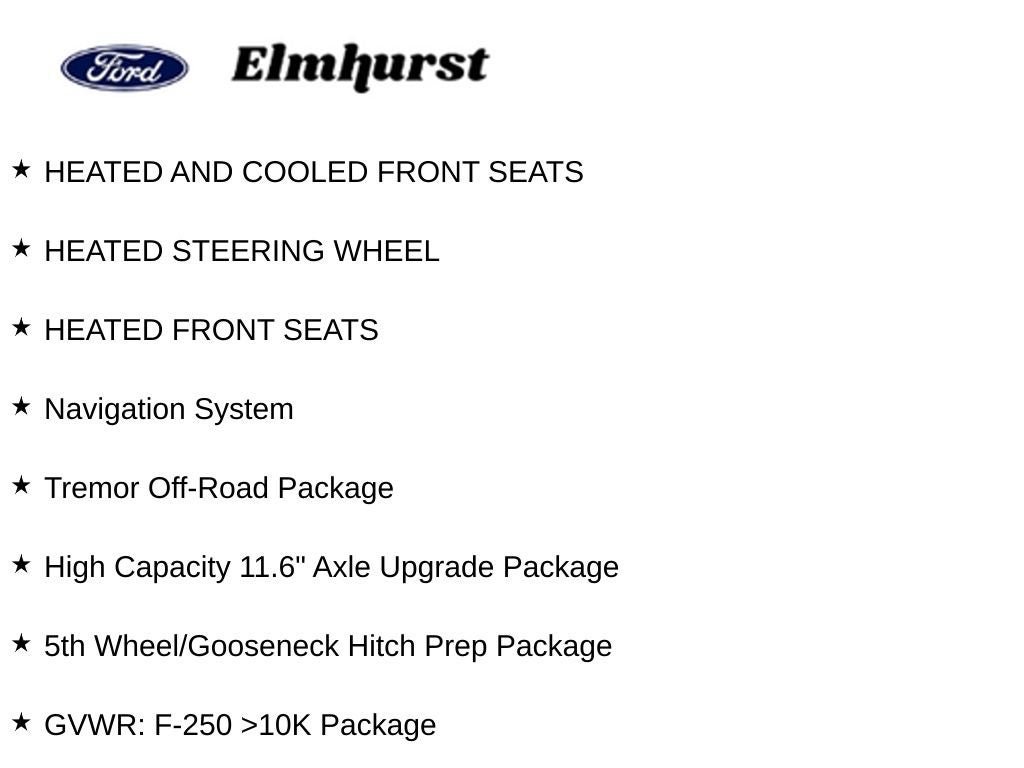 Used 2025 Ford F250 King Ranch w/ Tremor Off-Road Package AWD/4WD image 10