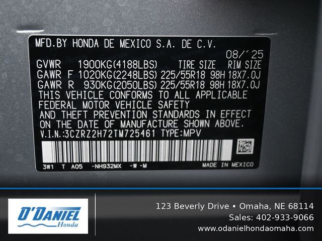 Used 2026 Honda HR-V EX-L image 44