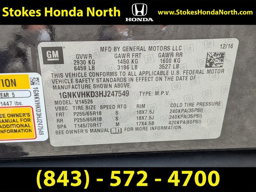 Used 2017 Chevrolet Traverse LT image 9