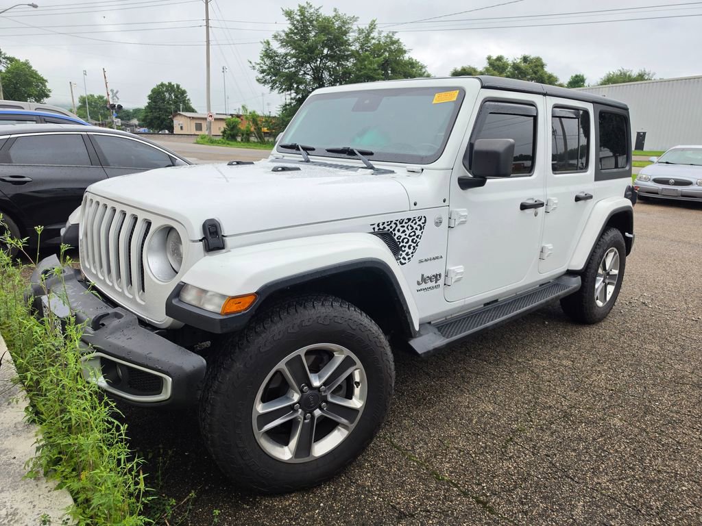 Used 2020 Jeep Wrangler Unlimited Sahara AWD/4WD image 1