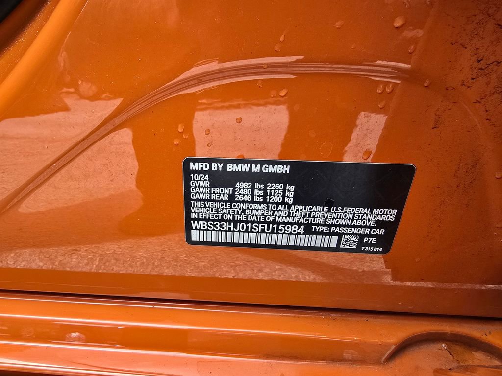 Used 2025 BMW M3 Competition w/ M Carbon Exterior Package image 18