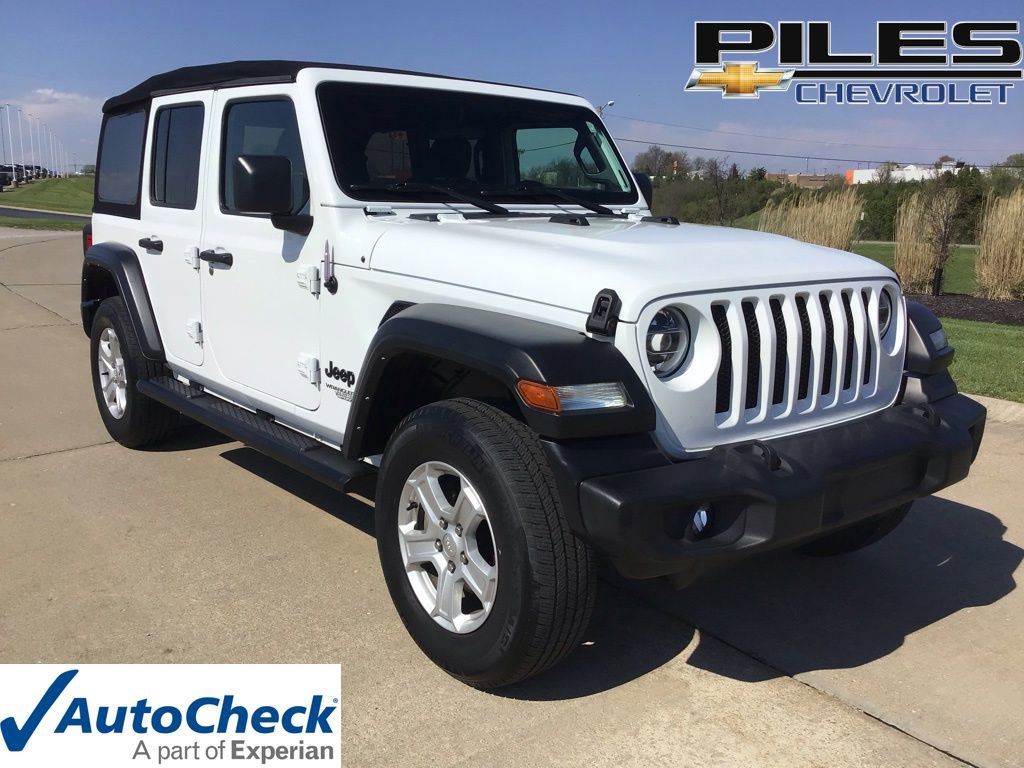 Used 2021 Jeep Wrangler Unlimited Sport image 1