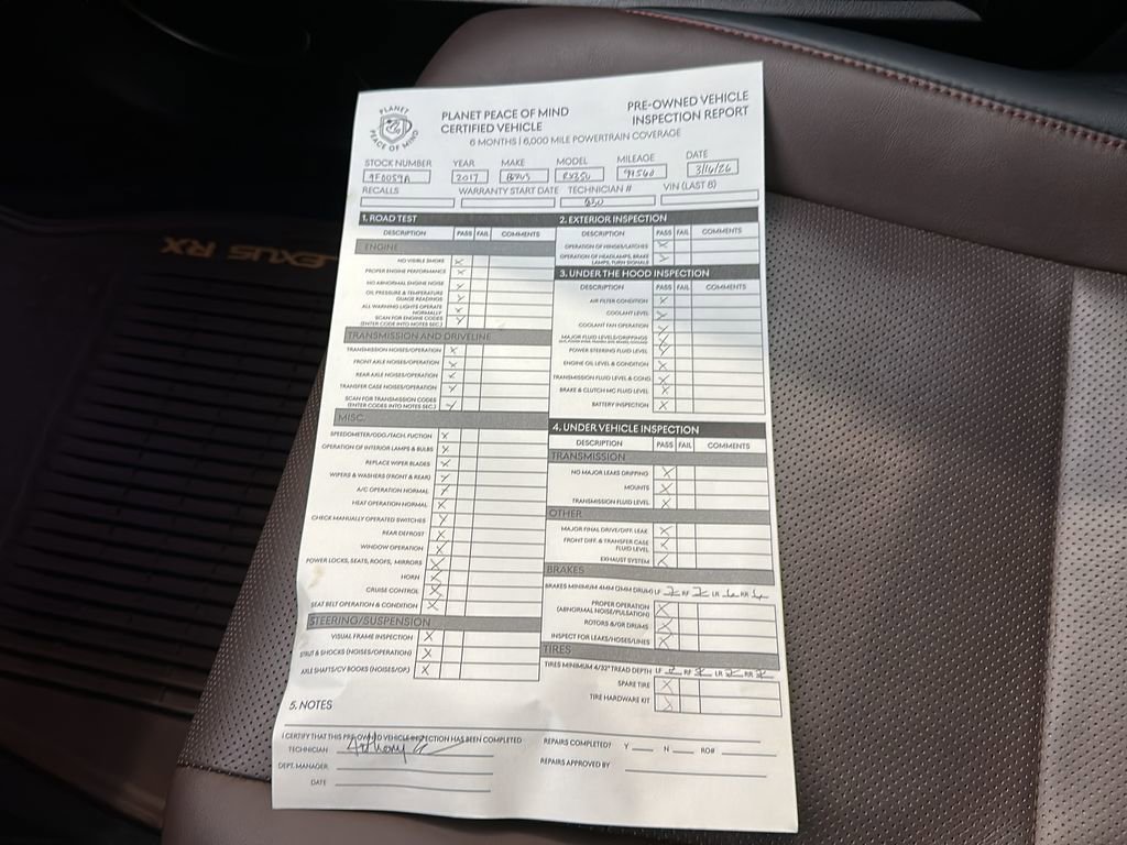 Used 2017 Lexus RX 350 AWD image 32