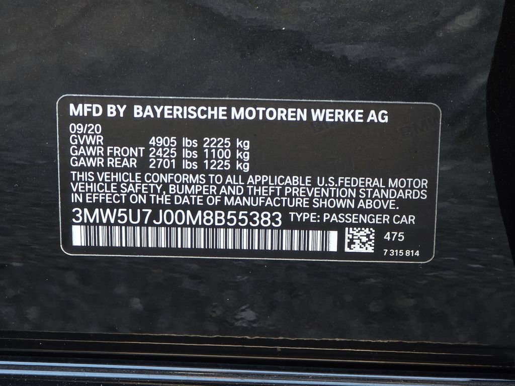 Used 2021 BMW M340i w/ Driving Assistance Package image 39