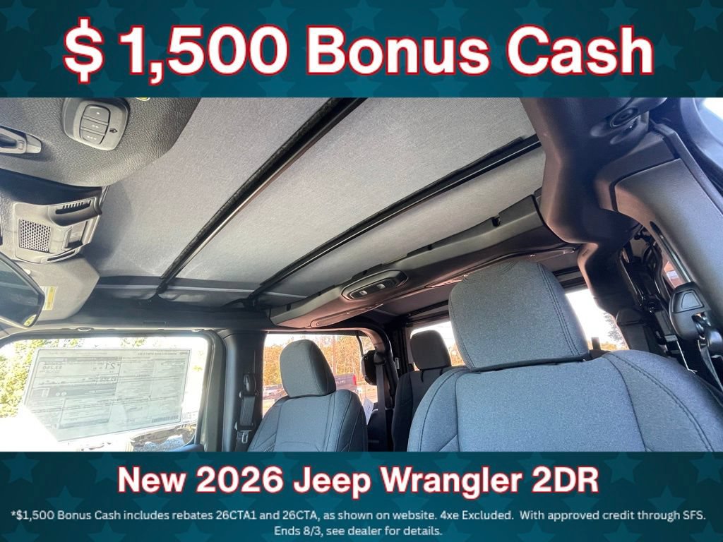 New 2026 Jeep Wrangler Sport AWD/4WD image 25