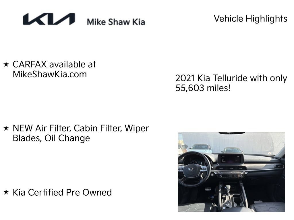 Certified 2021 Kia Telluride SX w/ SX Prestige Package AWD/4WD image 6