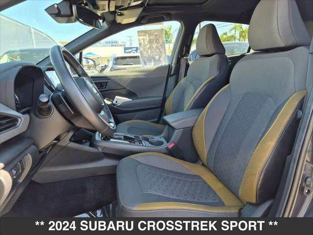 Used 2024 Subaru Crosstrek 2.5i Sport w/ Crosstrek Mirror Package AWD/4WD image 17