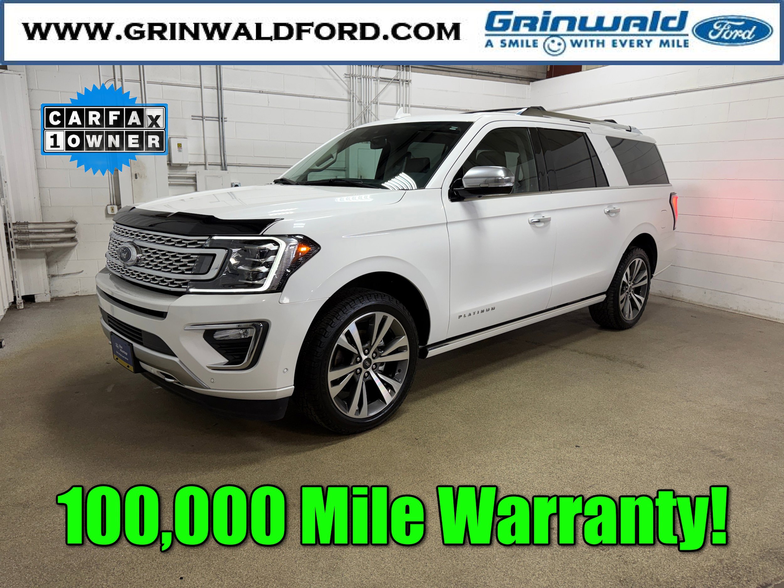Used 2021 Ford Expedition Max Platinum AWD/4WD image 1