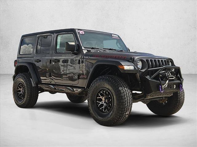 Used 2020 Jeep Wrangler Unlimited Rubicon AWD/4WD image 3