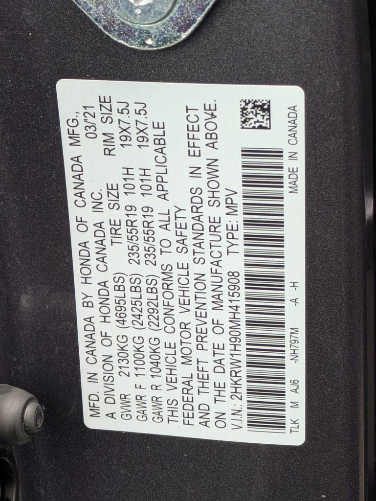 Used 2021 Honda CR-V Touring image 29