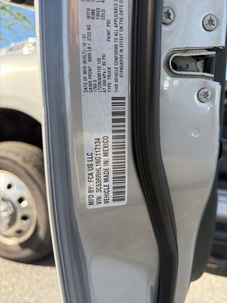 Used 2022 RAM 3500 Big Horn w/ Level B Equipment Group image 14