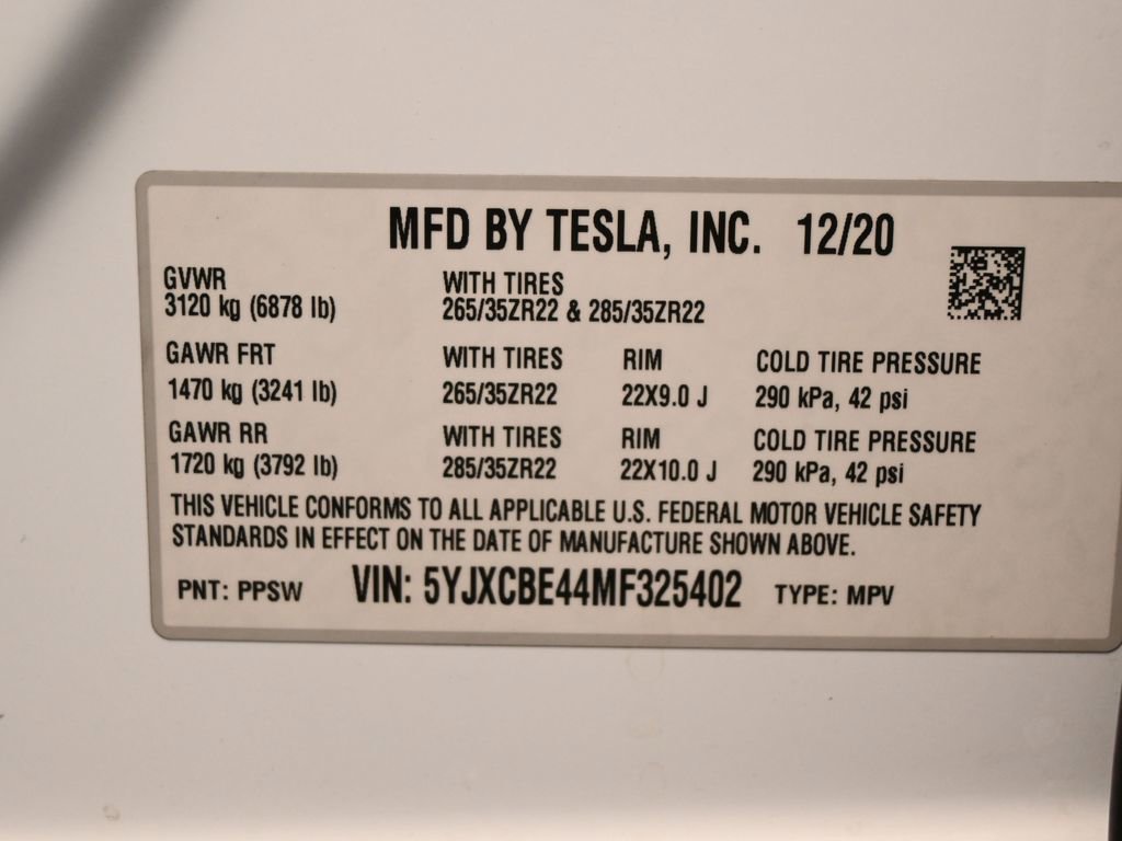 Used 2021 Tesla Model X Performance image 8