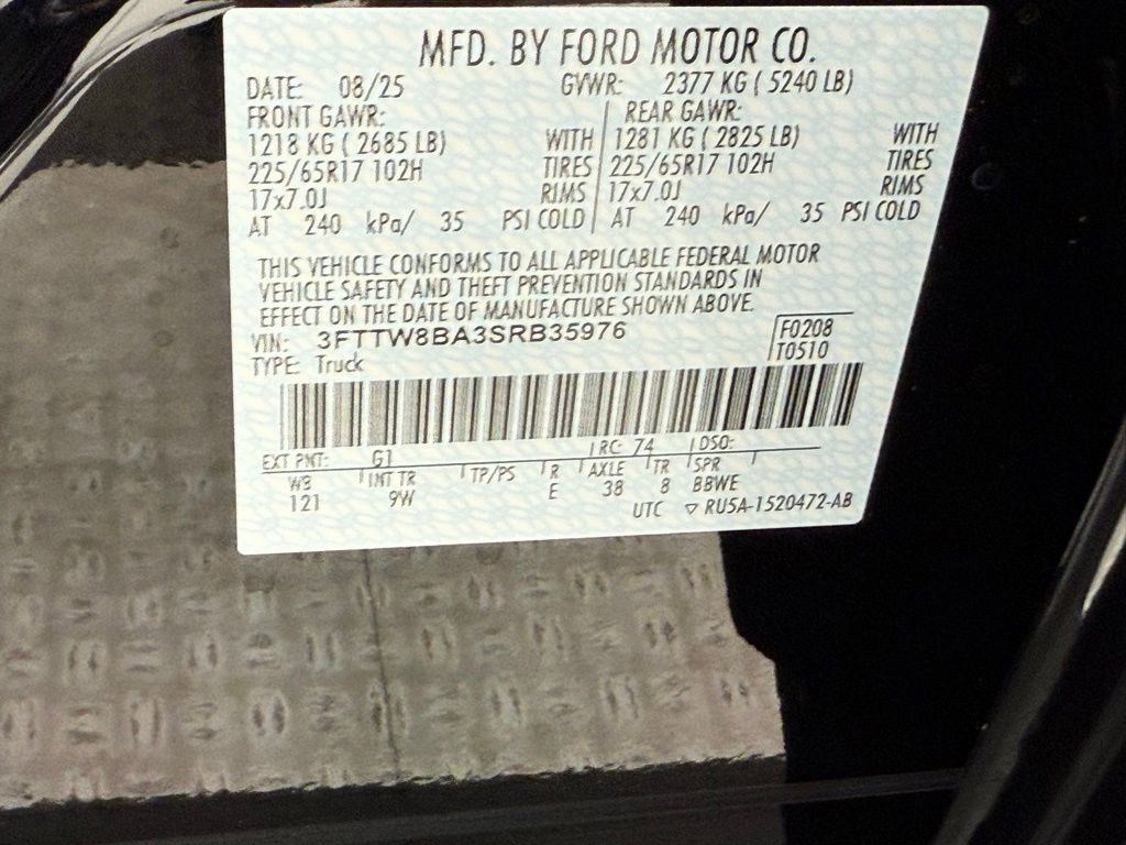 New 2025 Ford Maverick XL w/ Equipment Group 102A image 41