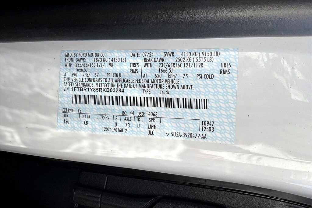 Used 2024 Ford Transit 250 Low Roof w/ Exterior Upgrade Package image 17