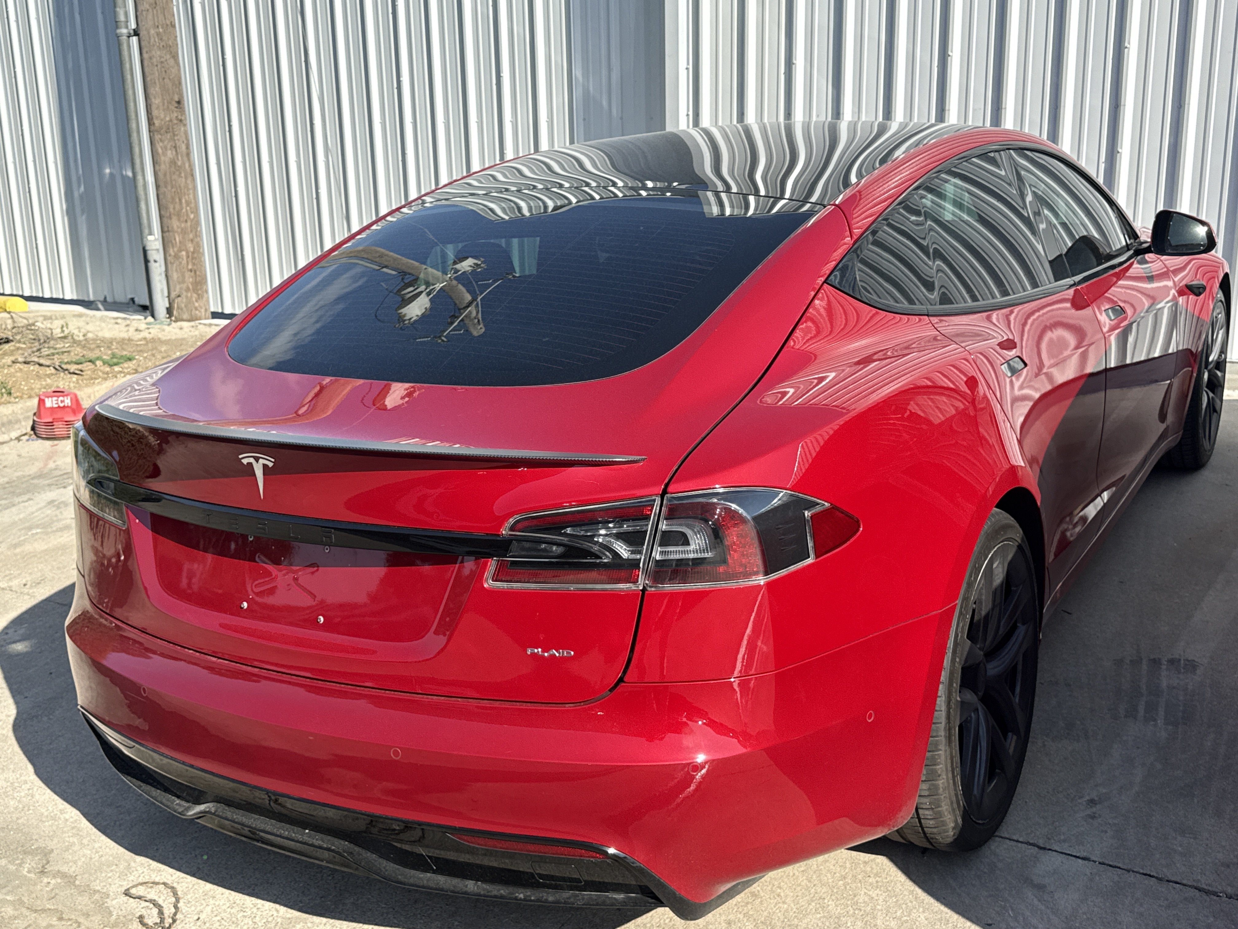 Used 2021 Tesla Model S Plaid AWD/4WD image 3