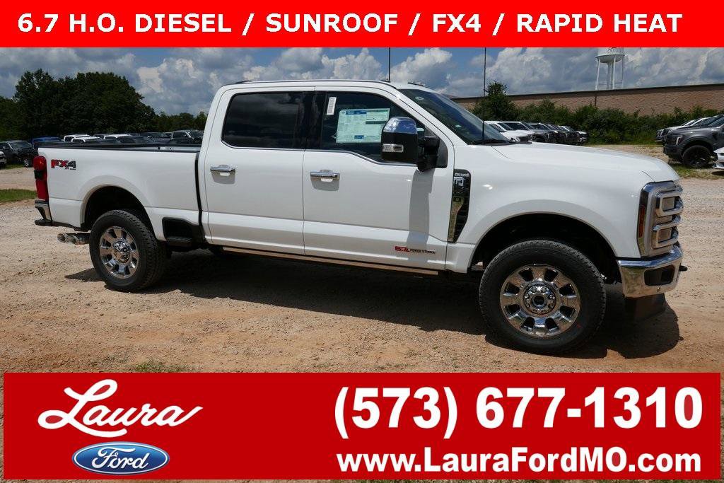 New 2025 Ford F250 King Ranch w/ Chrome Package