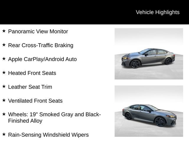 Certified 2026 Toyota Camry XSE w/ Premium Plus Package AWD/4WD image 17