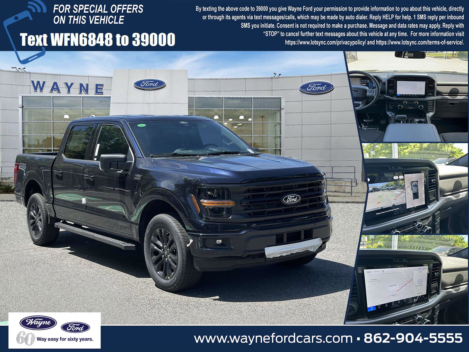 New 2026 Ford F150 XLT w/ Equipment Group 302A MID