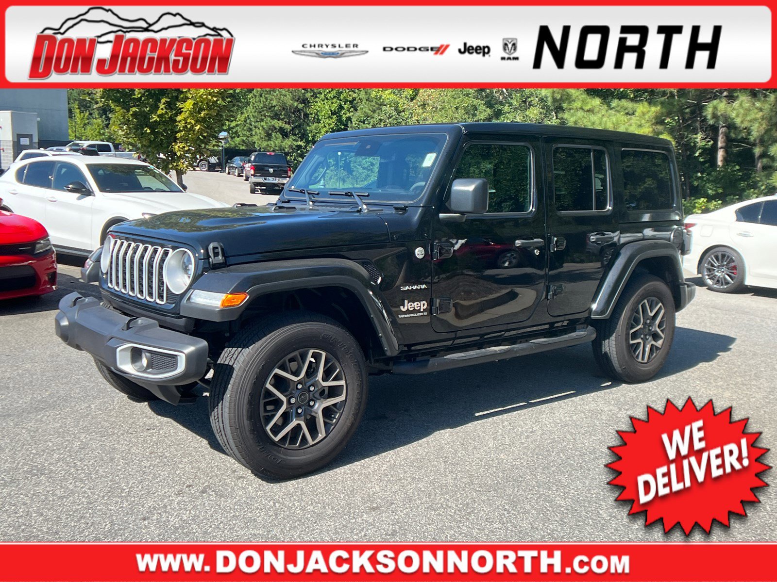 Used 2024 Jeep Wrangler Sahara w/ Technology Group