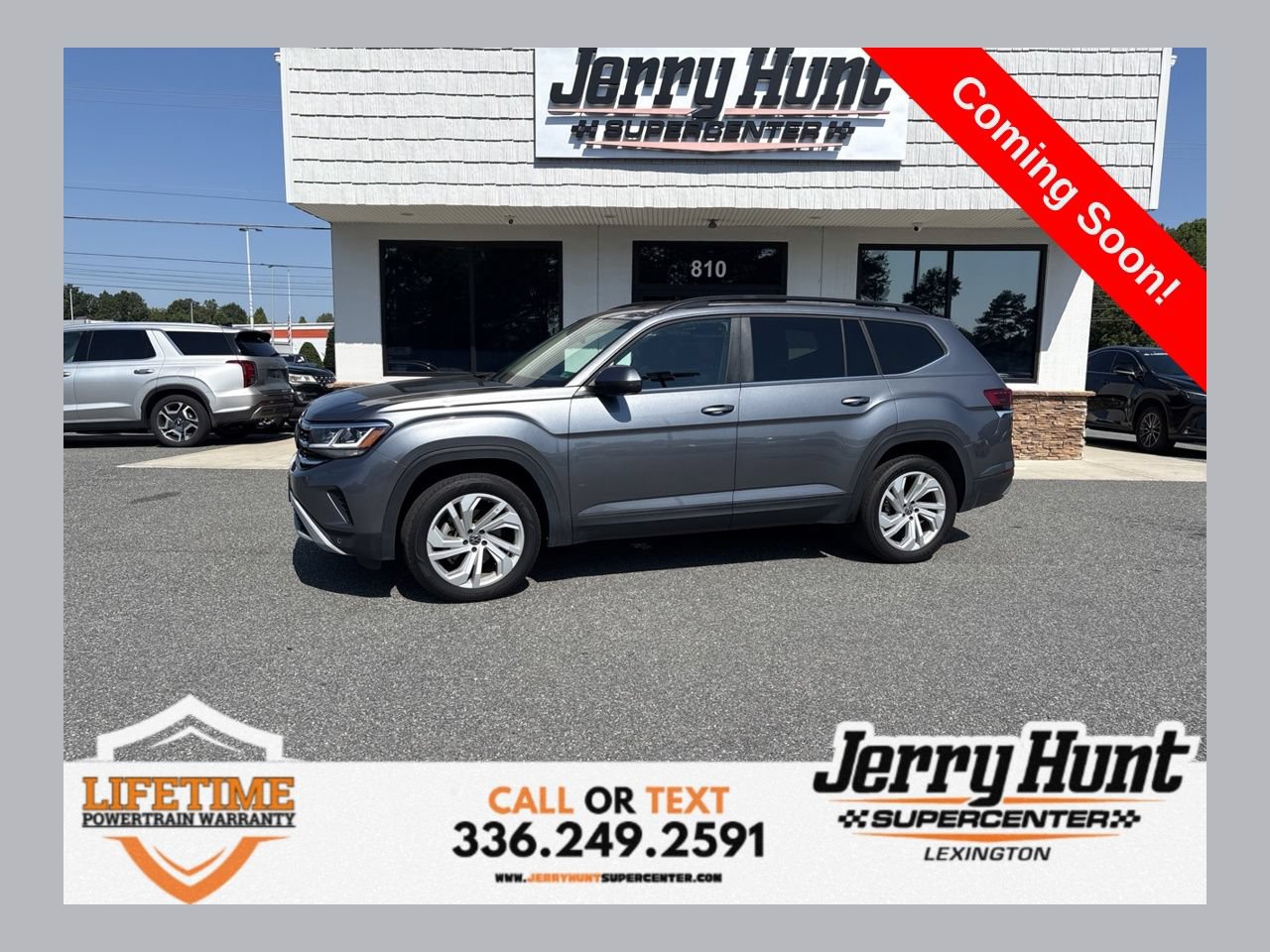Used 2023 Volkswagen Atlas SE w/ Panoramic Sunroof Package AWD/4WD image 1