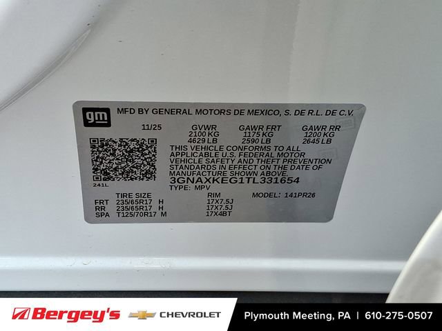 New 2026 Chevrolet Equinox ACTIV w/ Convenience Package III image 17